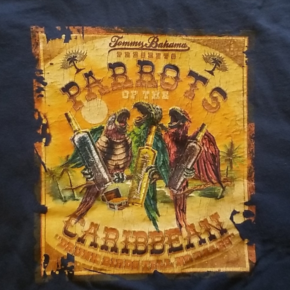 Tommy Bahama cotton Tee - Picture 2 of 4